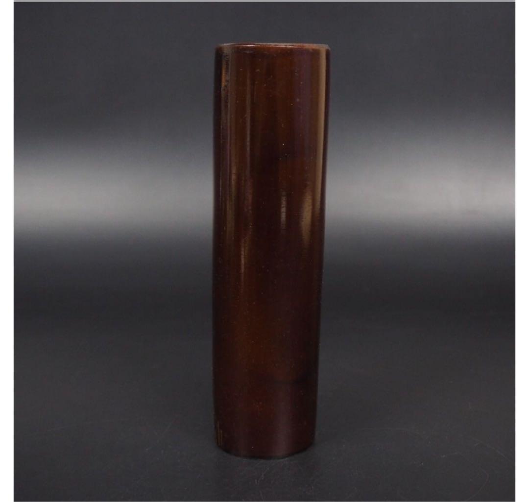 送料無料　嵯峨竹　虎斑竹・煤竹使用　花生け　花籠