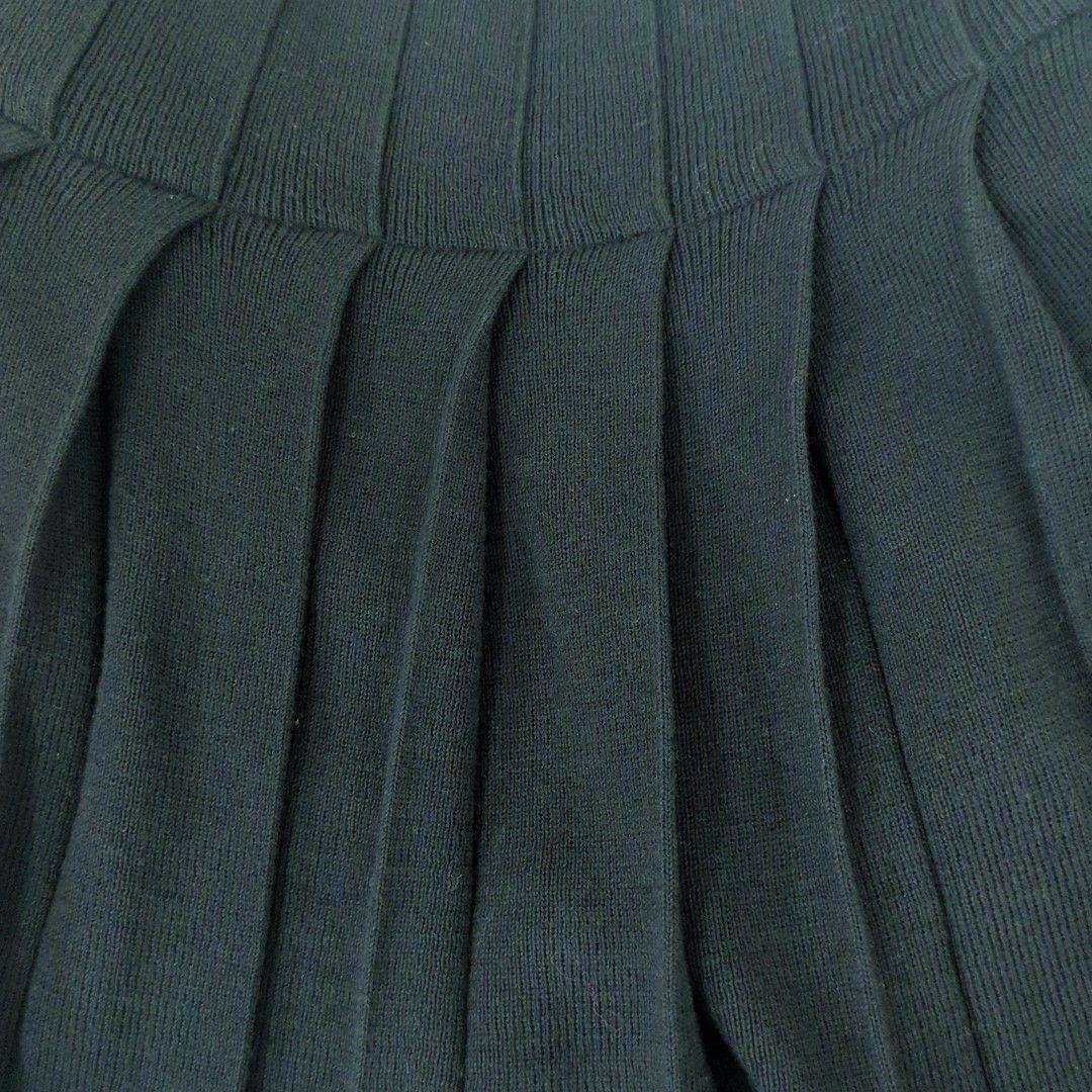 シャネル ケープ ブラック 95% コットン 5%シルク フランス製