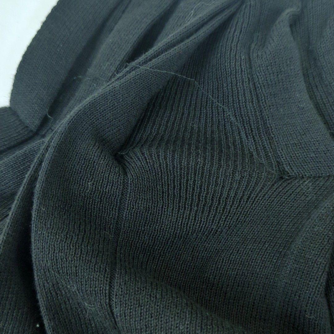 シャネル ケープ ブラック 95% コットン 5%シルク フランス製