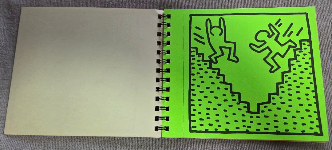 希少カタログ1983 Keith Haring 12-STICKER
