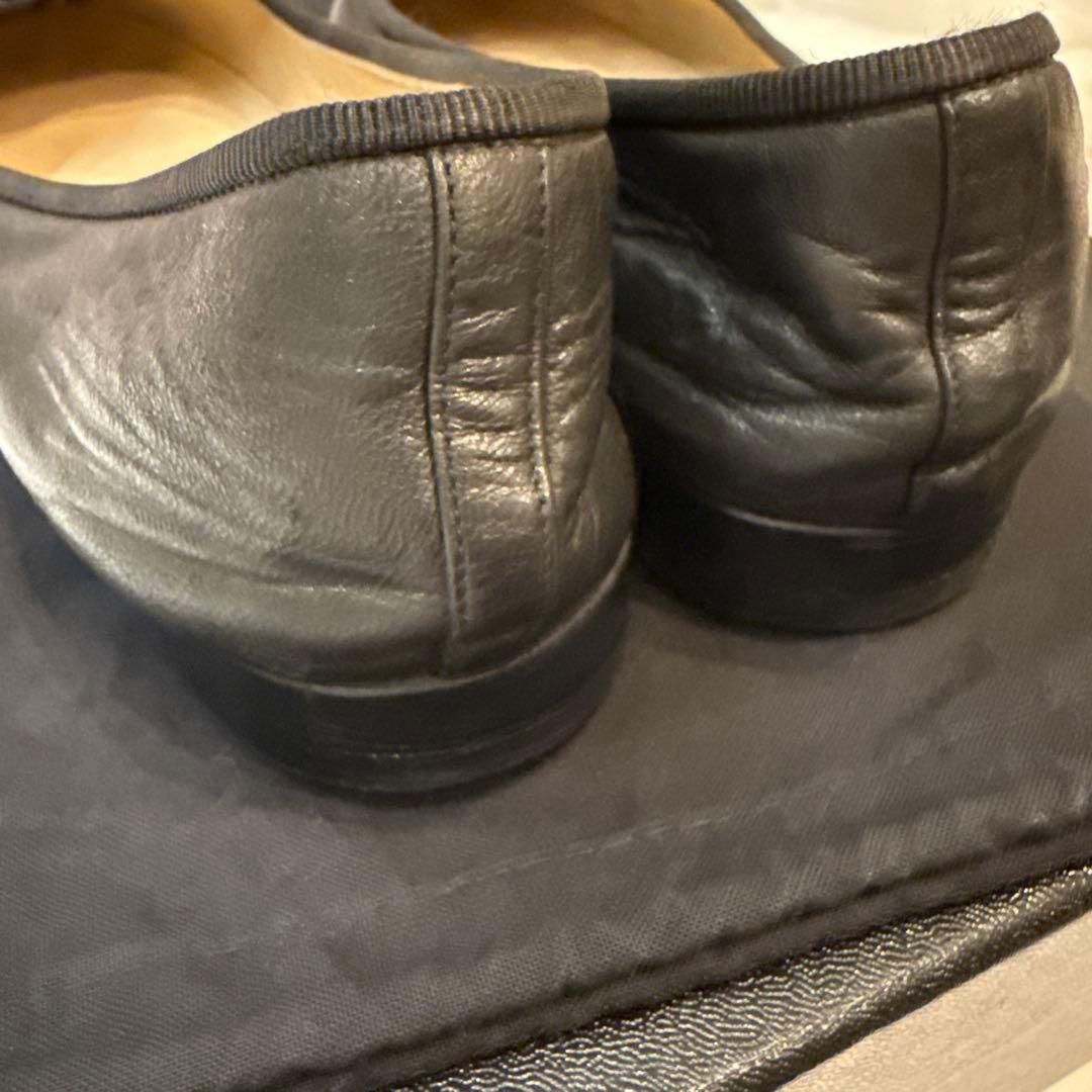 CHANEL バレエシューズ　黒　38 24cm バレリーナ　ブラック