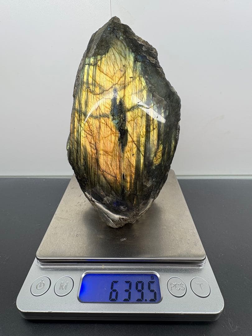 ラブラドライト 原石　特大　置物