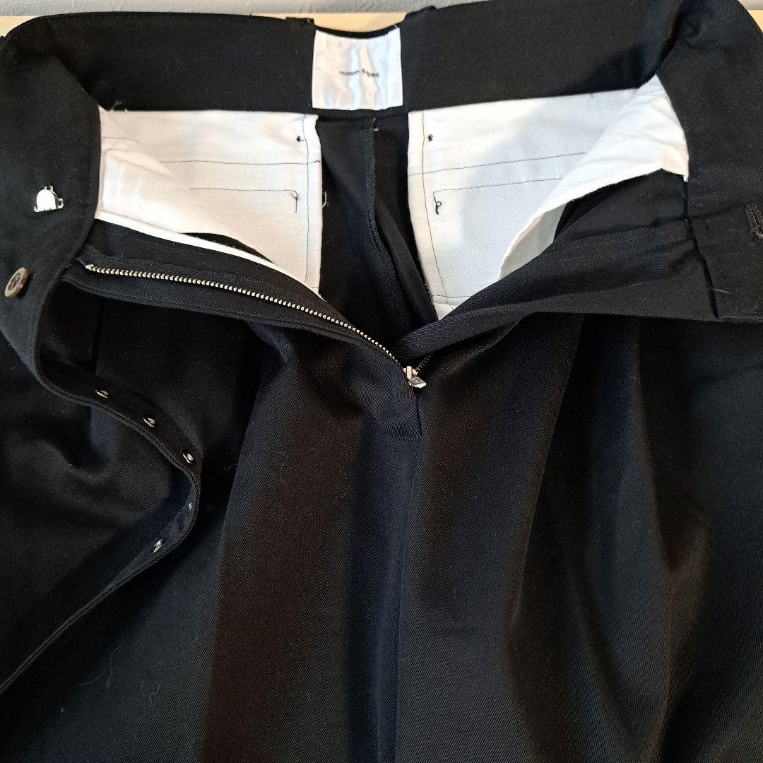 マノンフリップ【未使用品】マイグルカパンツ　ブラック　サイズ1