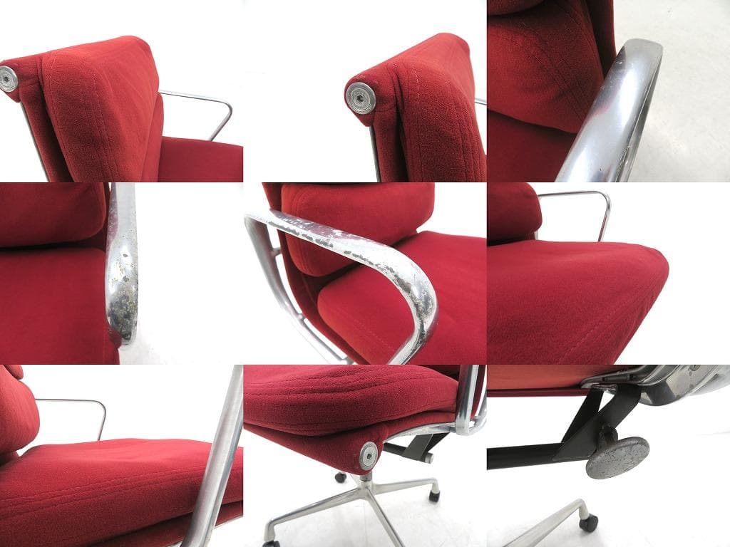 ハーマンミラー　ビンテージ　ソフトパッド　アルミナムチェア　デスクチェア