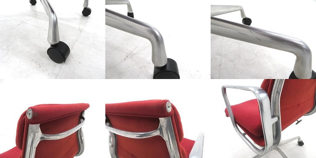 ハーマンミラー　ビンテージ　ソフトパッド　アルミナムチェア　デスクチェア