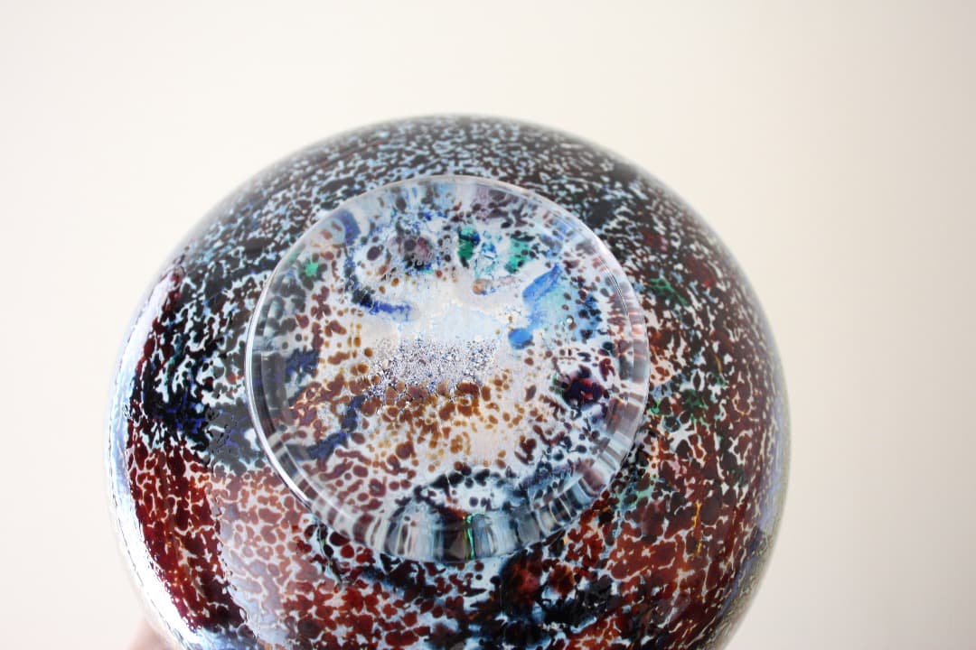 コスタボダ　ガラスボウル　METEOR流星　バーティル・ヴァリーン　アートガラス