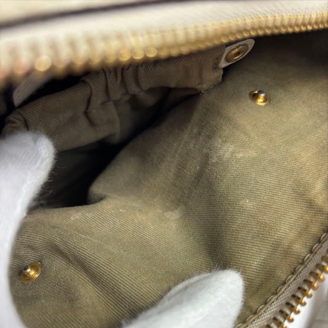 クロエ　マーシー　MARCIE 革　ハンドバッグ　アイボリー　2way y2k