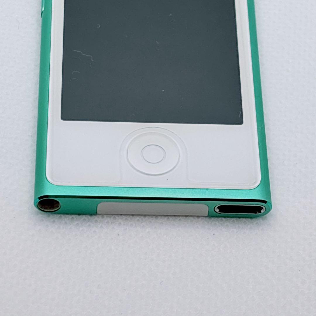 【美品】iPod nano 第7世代 16GB A1446 グリーン 希少