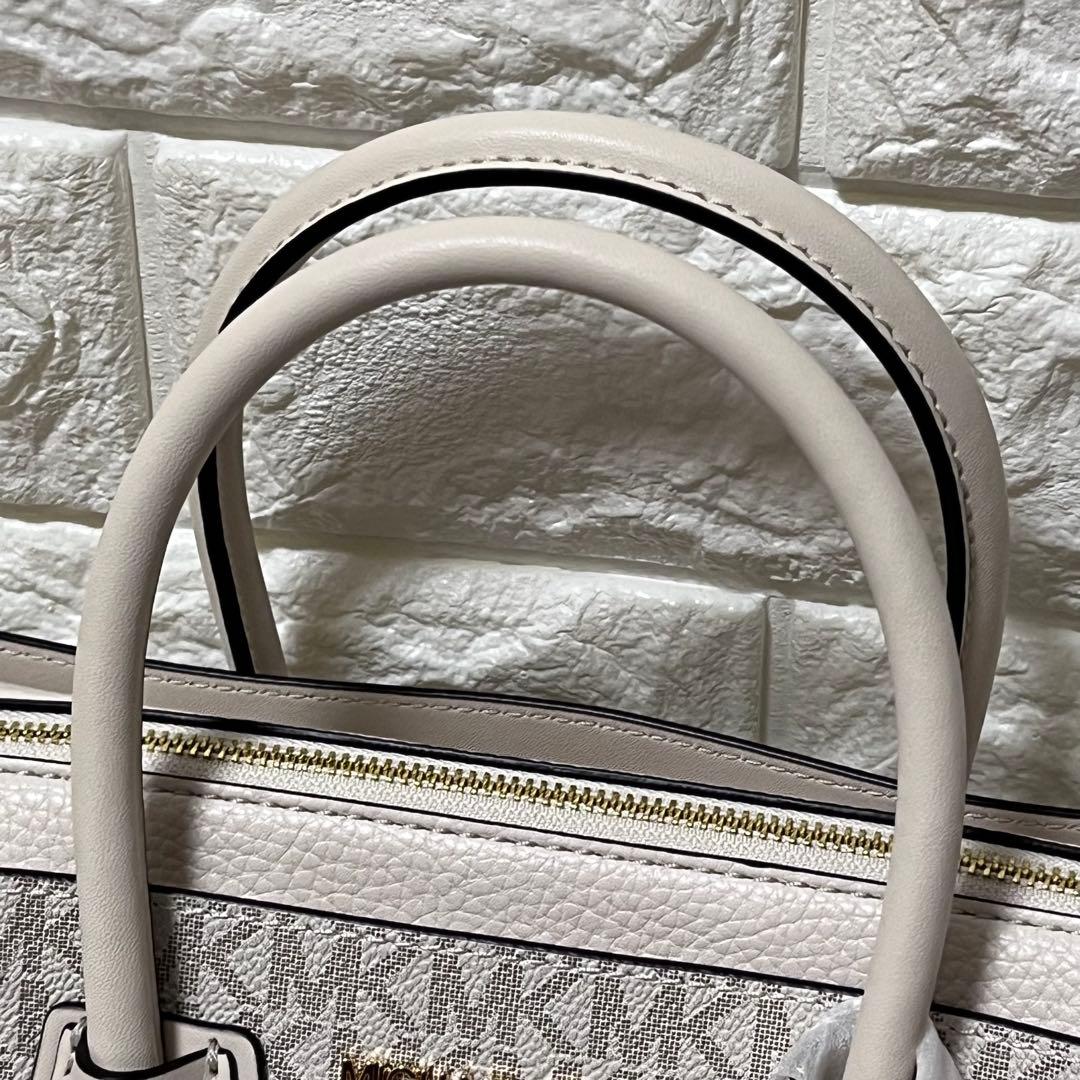 未使用✨マイケルコース ハンドバッグ ショルダー 2WAY PVC レザー 白