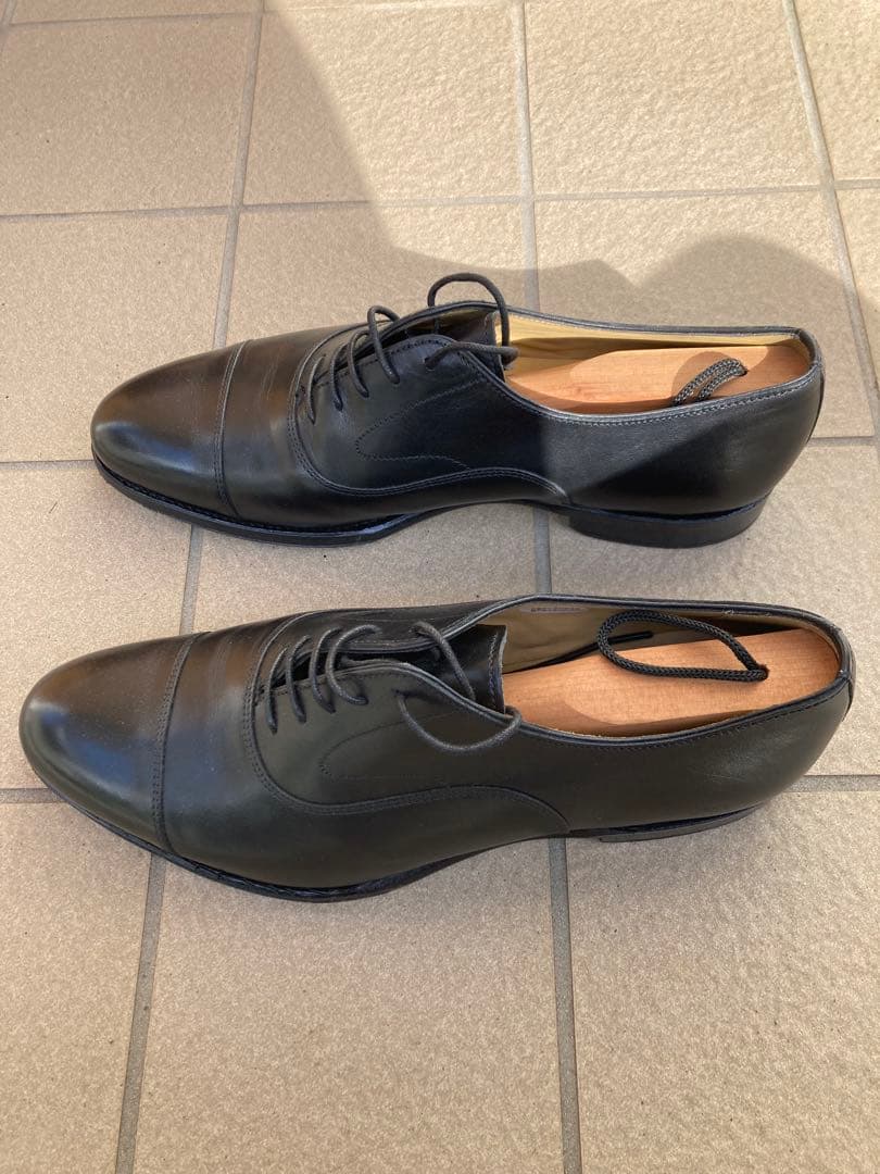 トレーディングポスト　ストレートチップ　黒　7