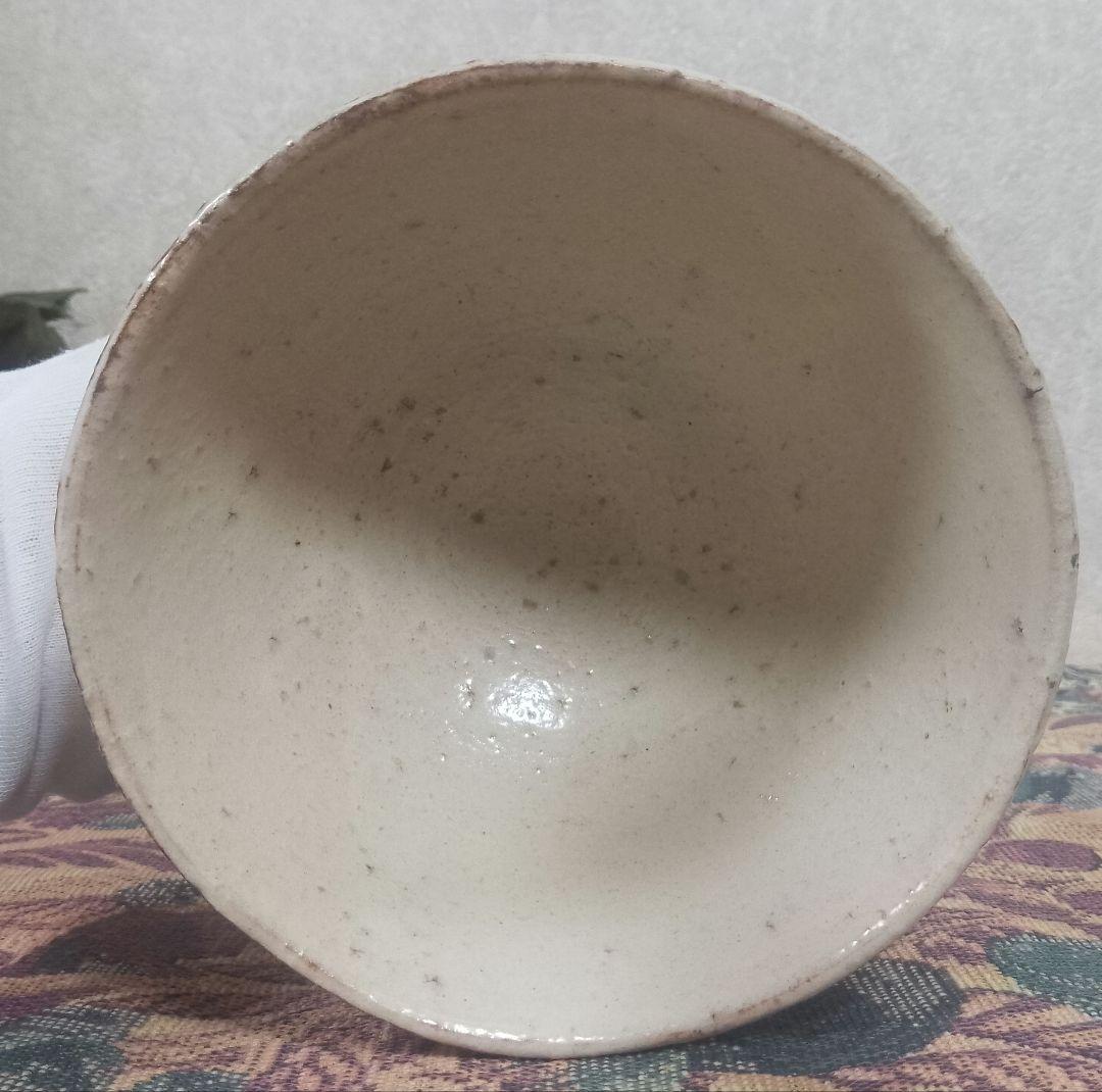 十四代 坂倉新兵衛 萩茶碗 共箱 共布 栞付き 保証品