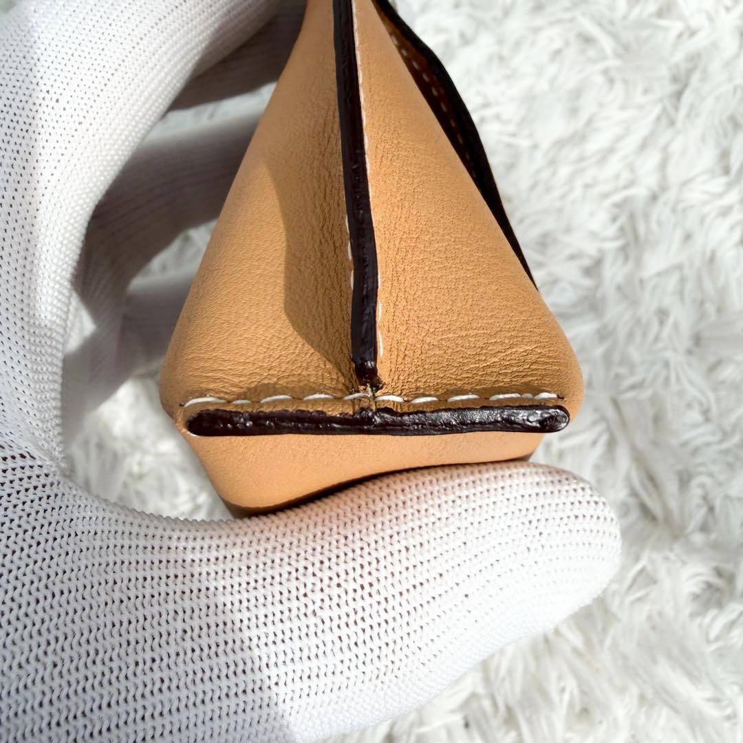 極美品✨付属完備 ロエベ Loewe レザー ケースポーチ 本革 キャメル