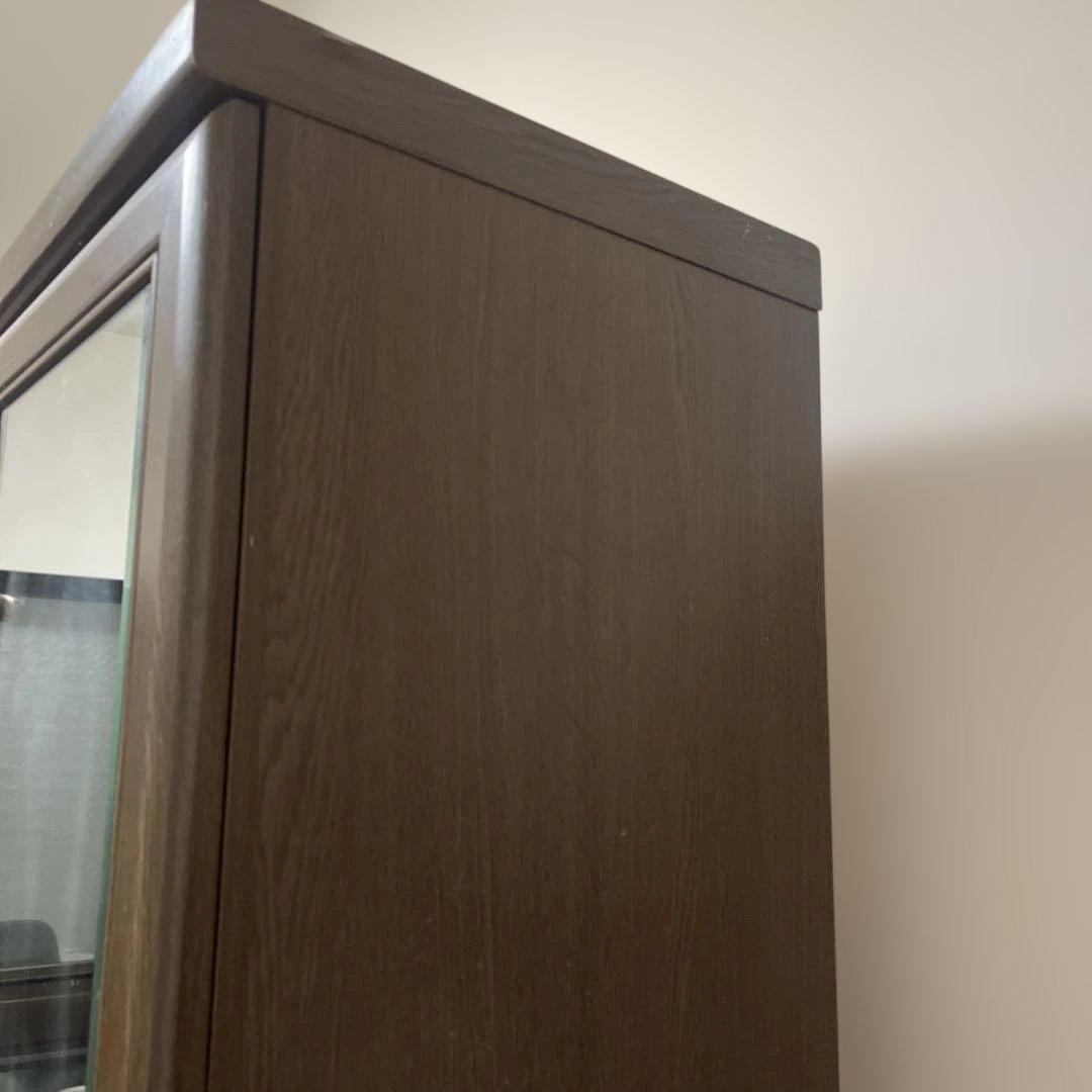 昭和レトロ　ユーアイ家具 下駄箱 シューズボックス ミラー付