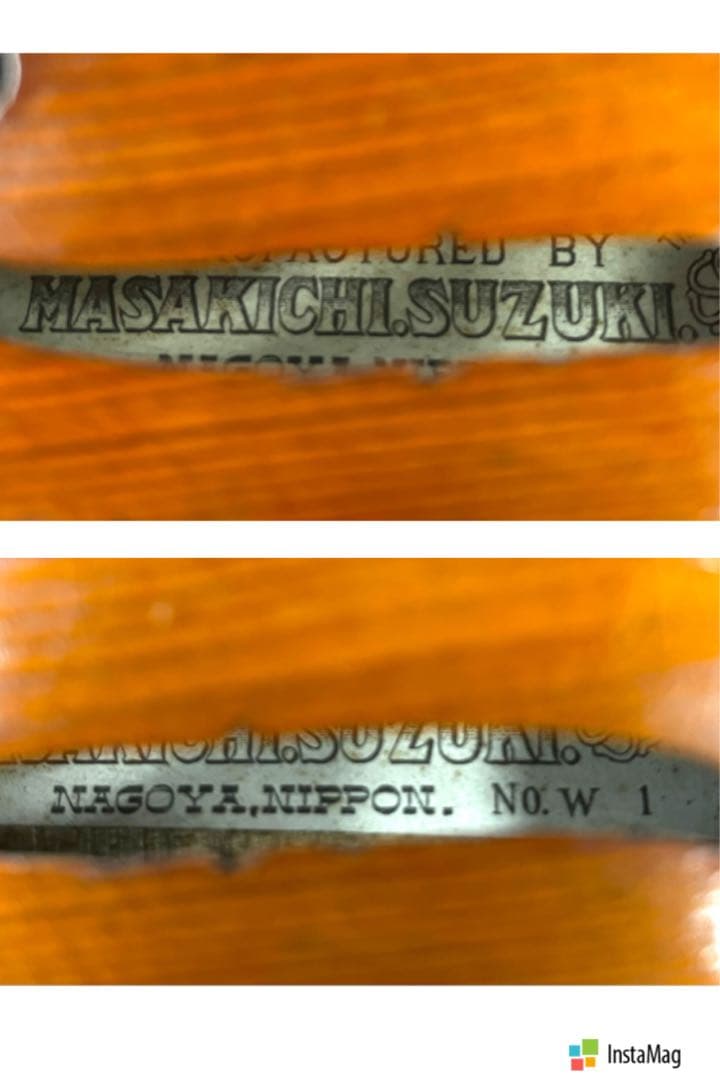 【新品弦交換済★】MASAKICHI SUZUKIバイオリン4/4 No.W1