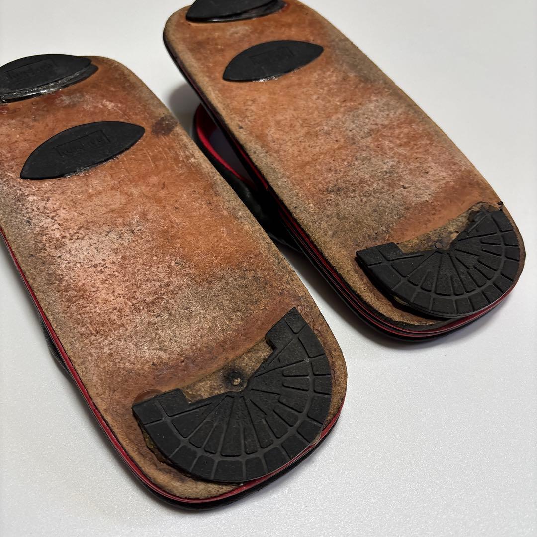 GAVIAL レザー下駄 ガヴィル　中村達也　ロザリオス　大和工房