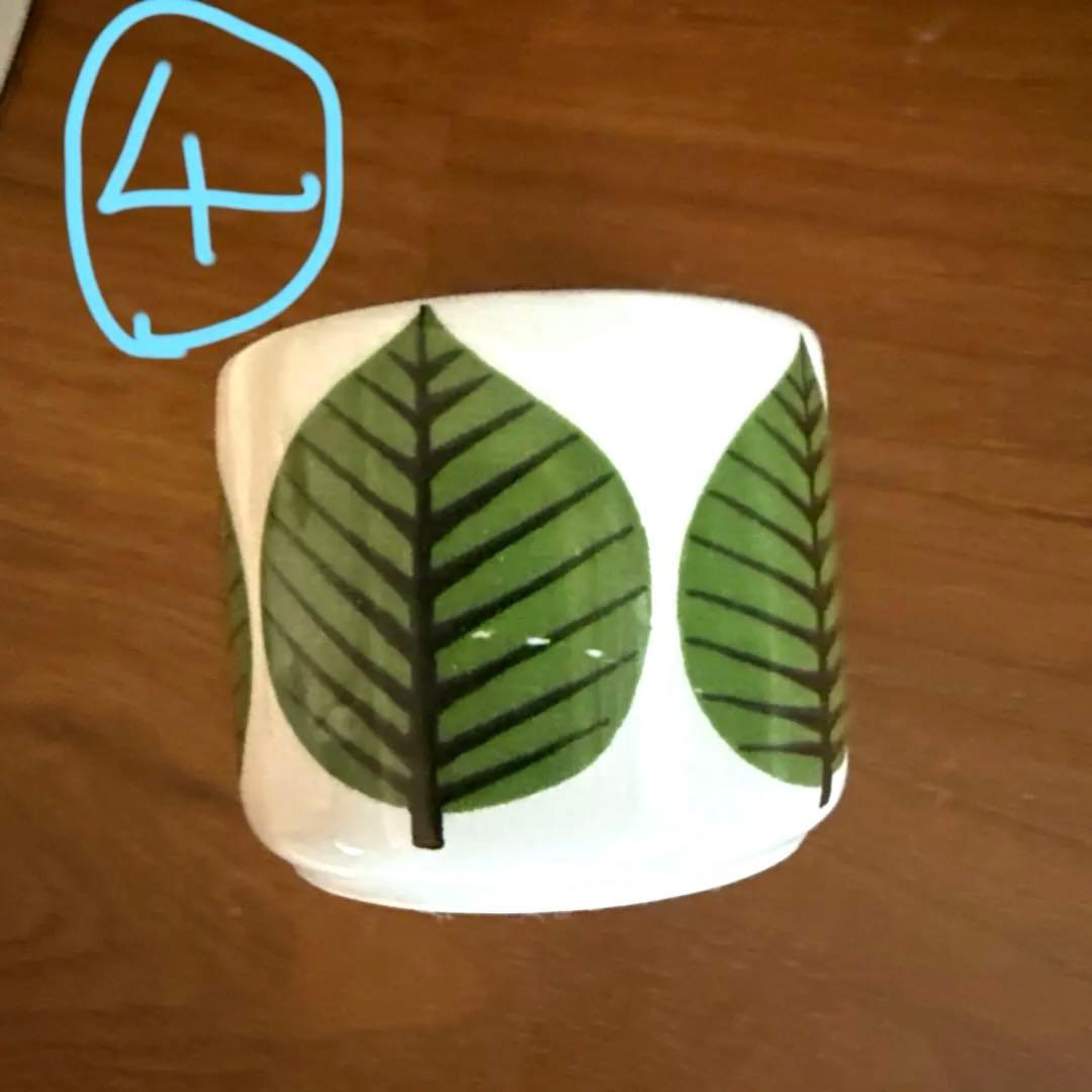 希少‼︎グスタフスベリ　ヴィンテージ　プレート&エッグカップセット