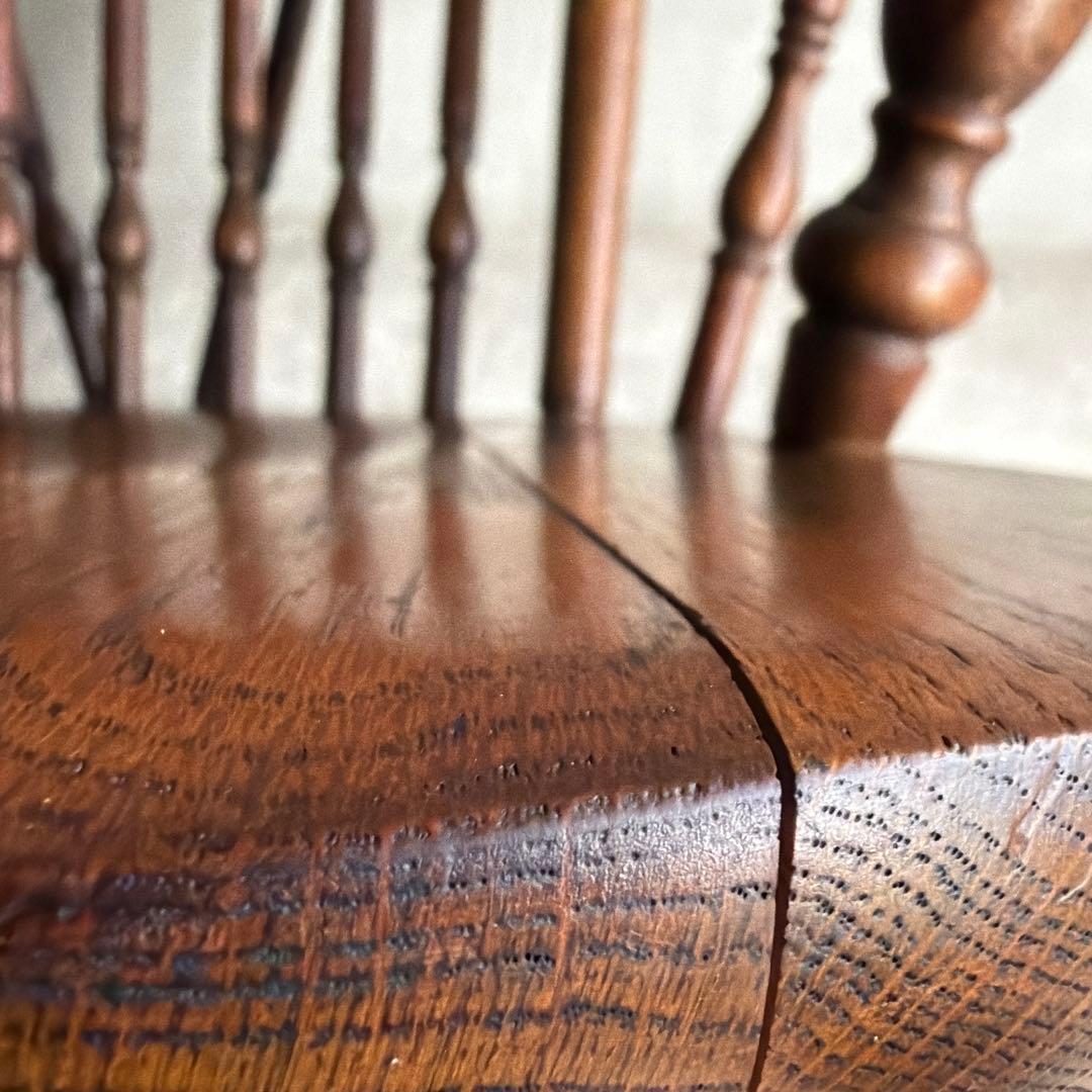 飛騨家具　キツツキ　オールドヴィンテージ　ウィンザーアームチェア　ロースタイル