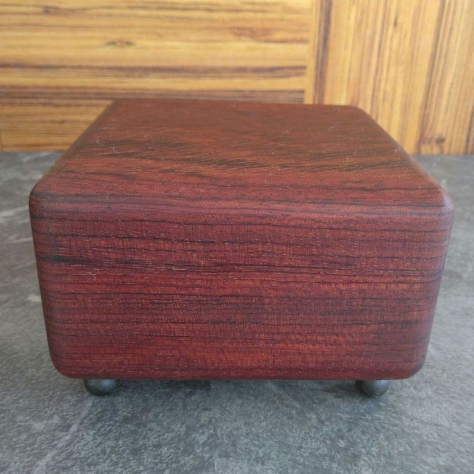 飾り台 　ブビンガ無垢材 　3点セット