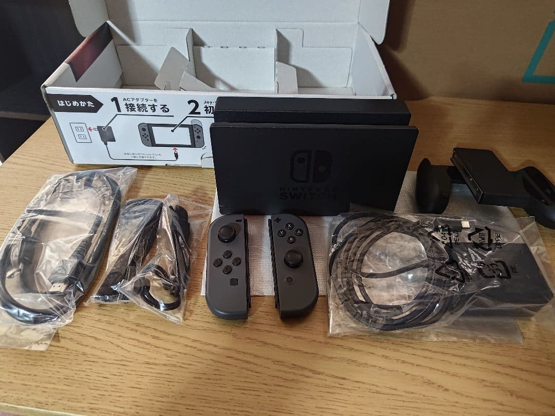 Nintendo Switch グレー 本体 コントローラー付き