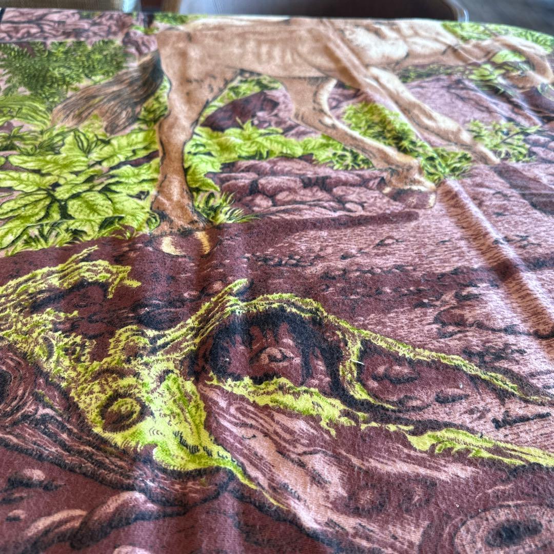 70's ☆ユニコーン☆ フェルトタペストリーコットン100 Turkey 美品