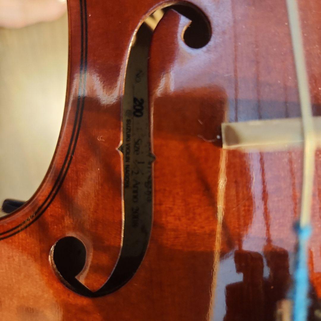 【良品】スズキ バイオリン NO.200 1/2 2008年製 弓 ハードケース