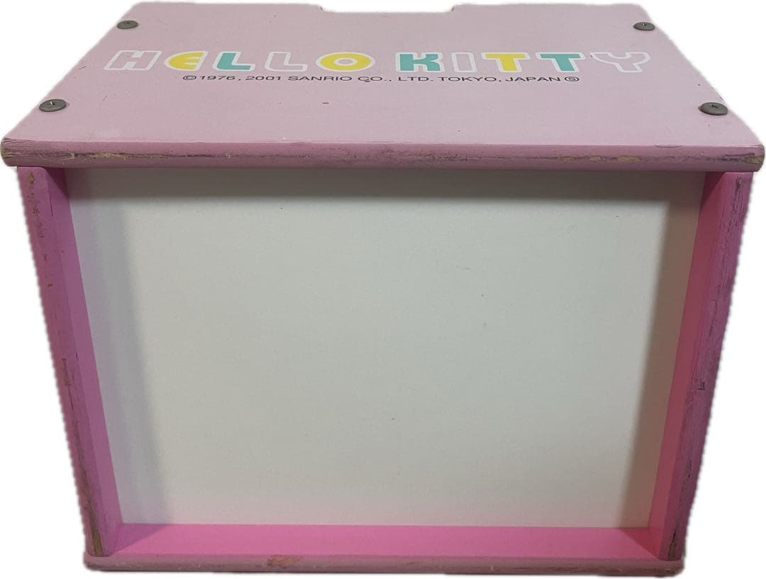 ロ　キティ 収納ボックス兼椅子ドレスのぬいぐるみミスドコラボぬいぐるみストラップ