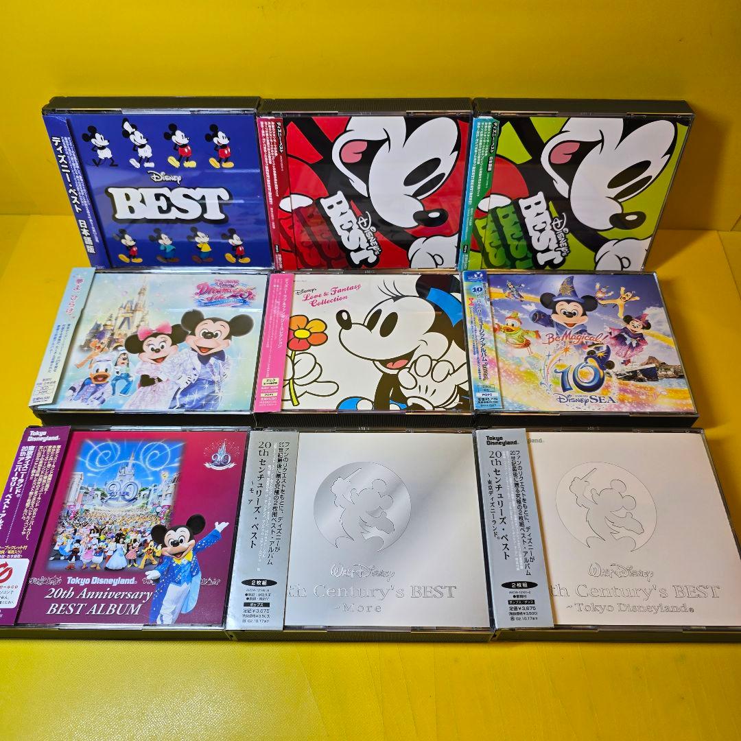 新品ケース交換済みDisney ディズニー CDまとめ158枚セット