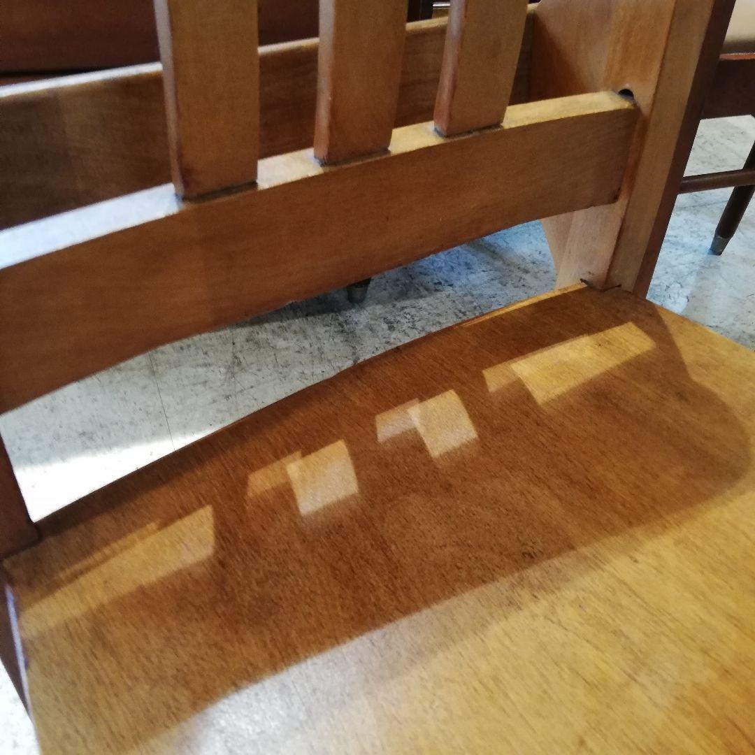 M●希少 イギリス製 アンティーク　チャーチチェア