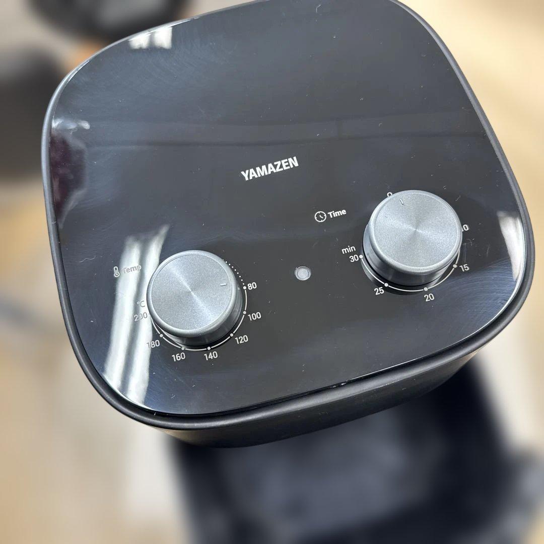 【13-15枚目要確認】山善 ノンフライヤー 4.5L 大容量 電気フライヤー