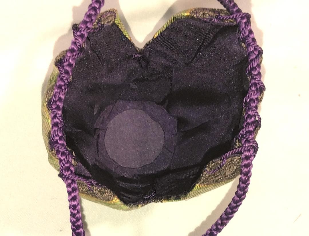 茶道具　高取焼　高取喜恵作　高取肩衝茶入　段織花兎文仕覆付　超美品！！