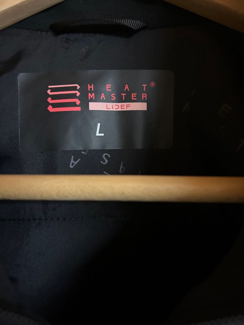 ヒートマスター電熱ジャケット　パンツセット　メンズ　L