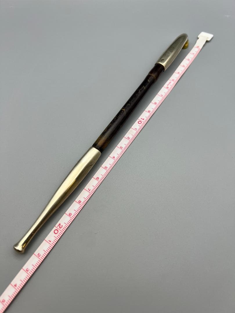 【海】純銀煙管　村田　風景図　キセル　銀細工　アンティーク　重量約27.8g