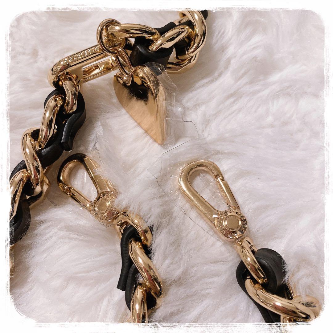 Charles & Keith duoチェーンハンドルツーウェイバックパック L