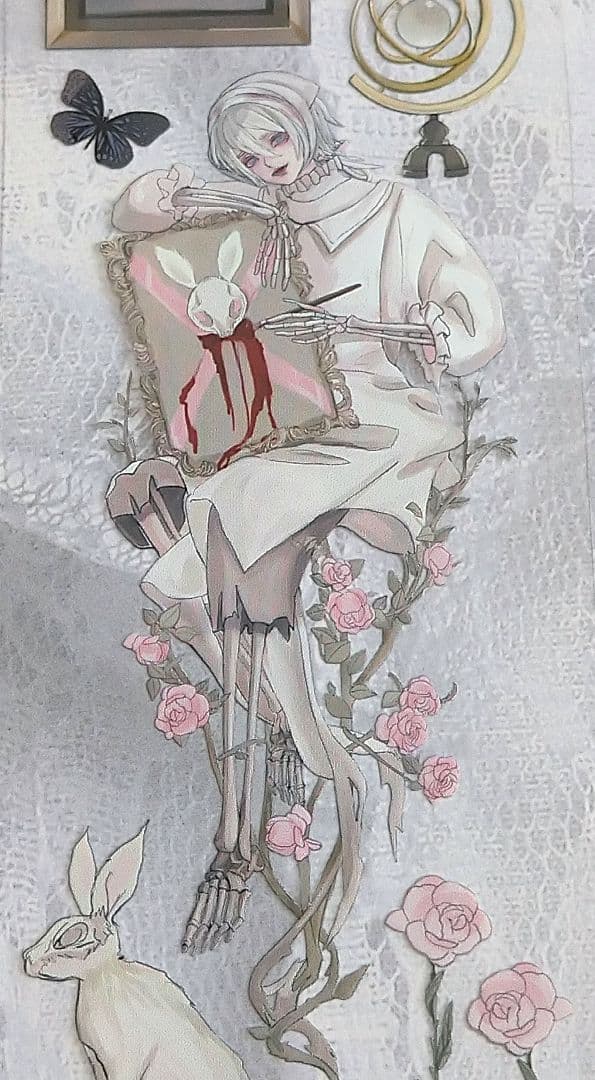 ✩再販✩J843＃浮生(PET)兔兔酱手帳切り売り海外人物マステ女の子男の子