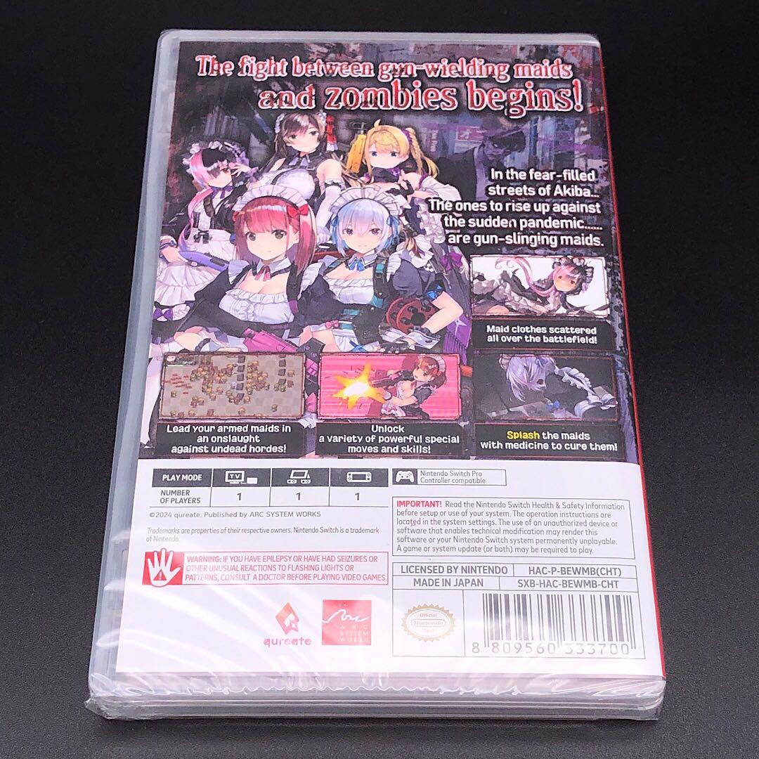 MAID OF THE DEAD メイドオブザデッド 輸入版 switch