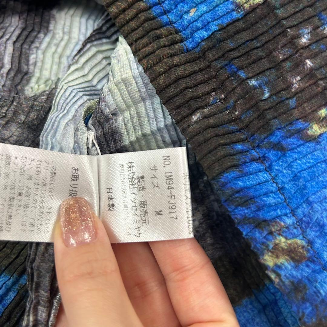 X*A様 I556 美品 M 2 イッセイミヤケ プリーツ カットソー レディー