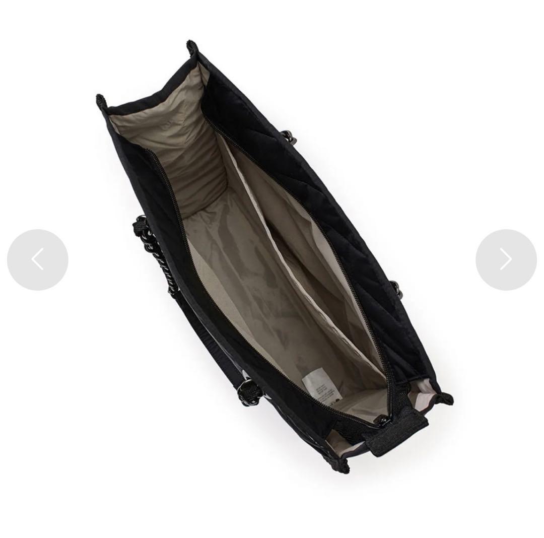 レスポートサック CHAIN TOTE オニキスチェーンキルト　ブラック