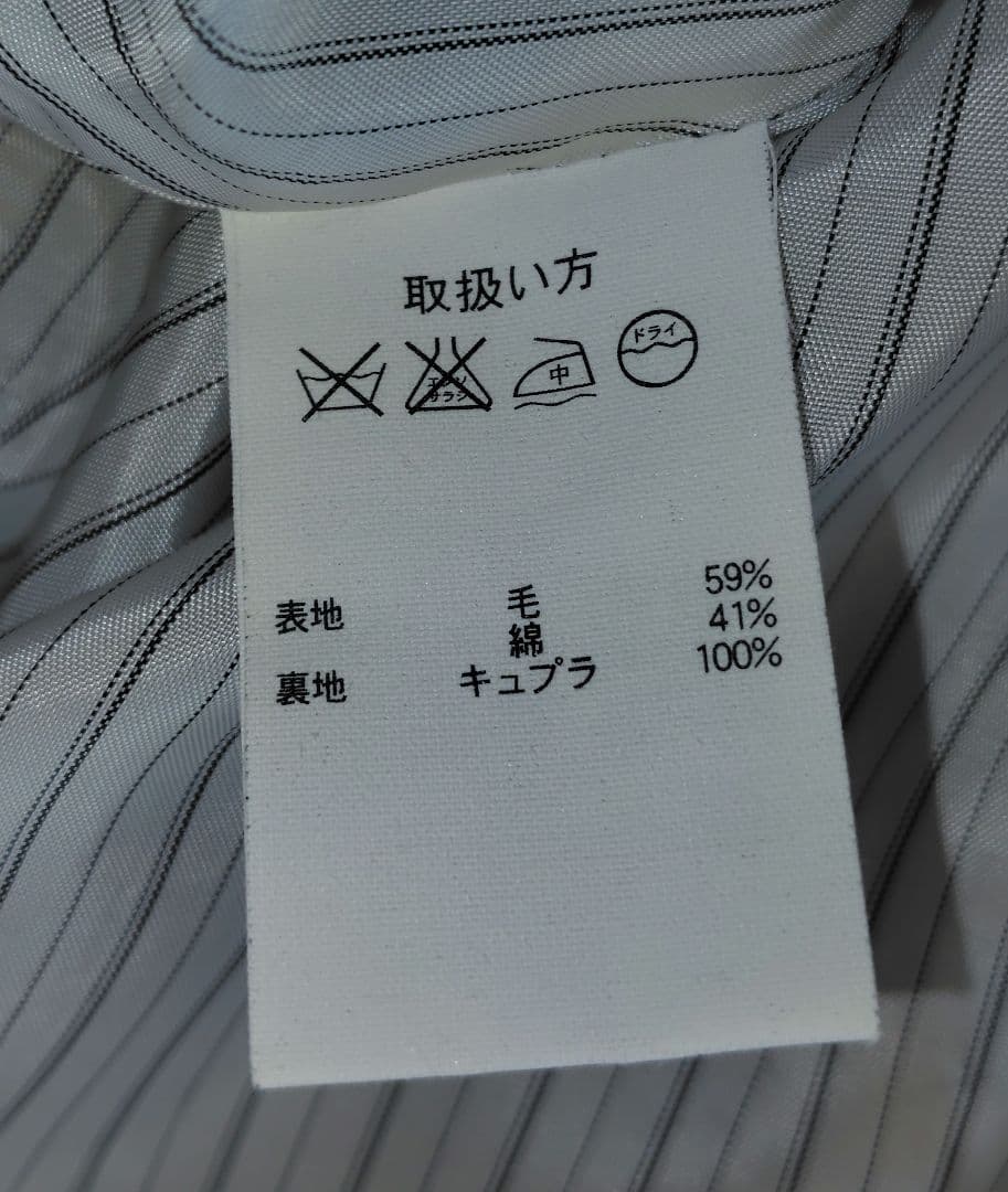 美品★Brooks Brothers ポンチョ ケープコート　ロゴボタン　グレー