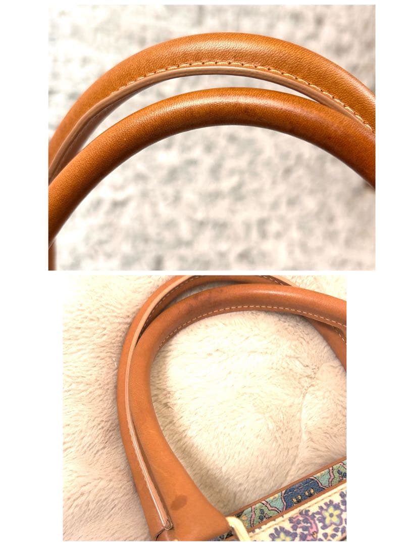 希少 ETRO エトロ ペイズリー 2way ショルダーバッグ トート マルチ