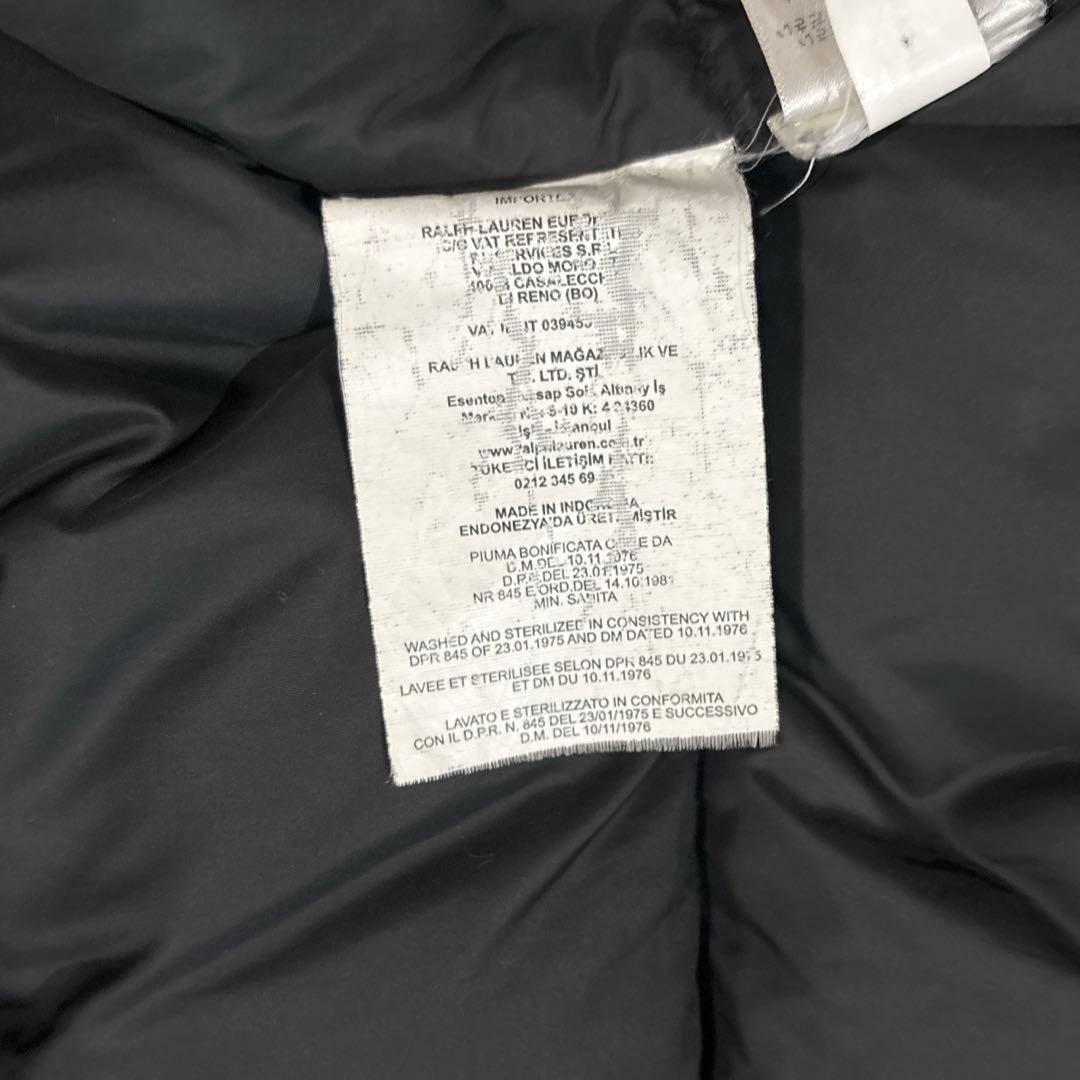 POLO RALPH LAUREN ポロラルフローレン ダウンベスト ブラック