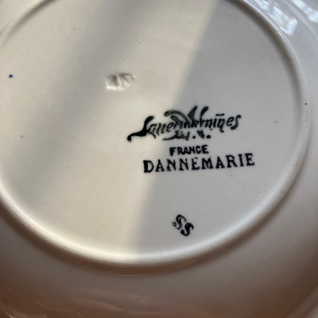 フランスアンティーク　ディゴワンサルグミンヌ マリールー　ディナープレート他4点