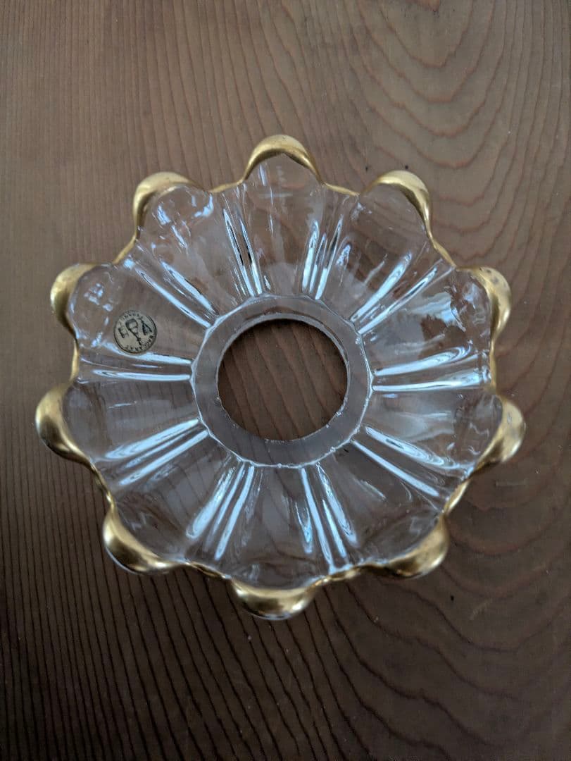 フランス　BACCARAT バカラ ミニ シェード　シャンデリア　アンティーク