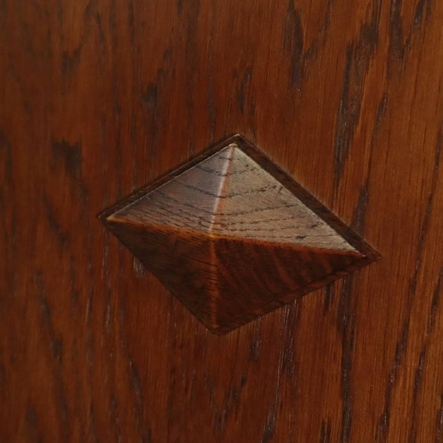 値下三越家具ブルージュ ライティングビューロー オーク無垢 英国アンティーク調