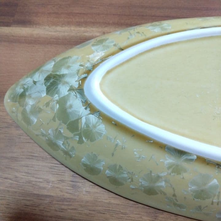 京都陶あん花結晶大皿