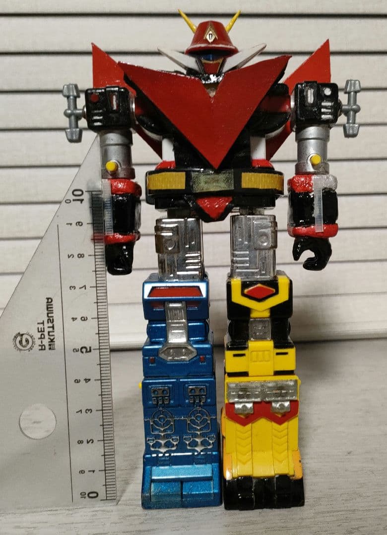 ゴッドシグマ　超合金　リペア　リペイント