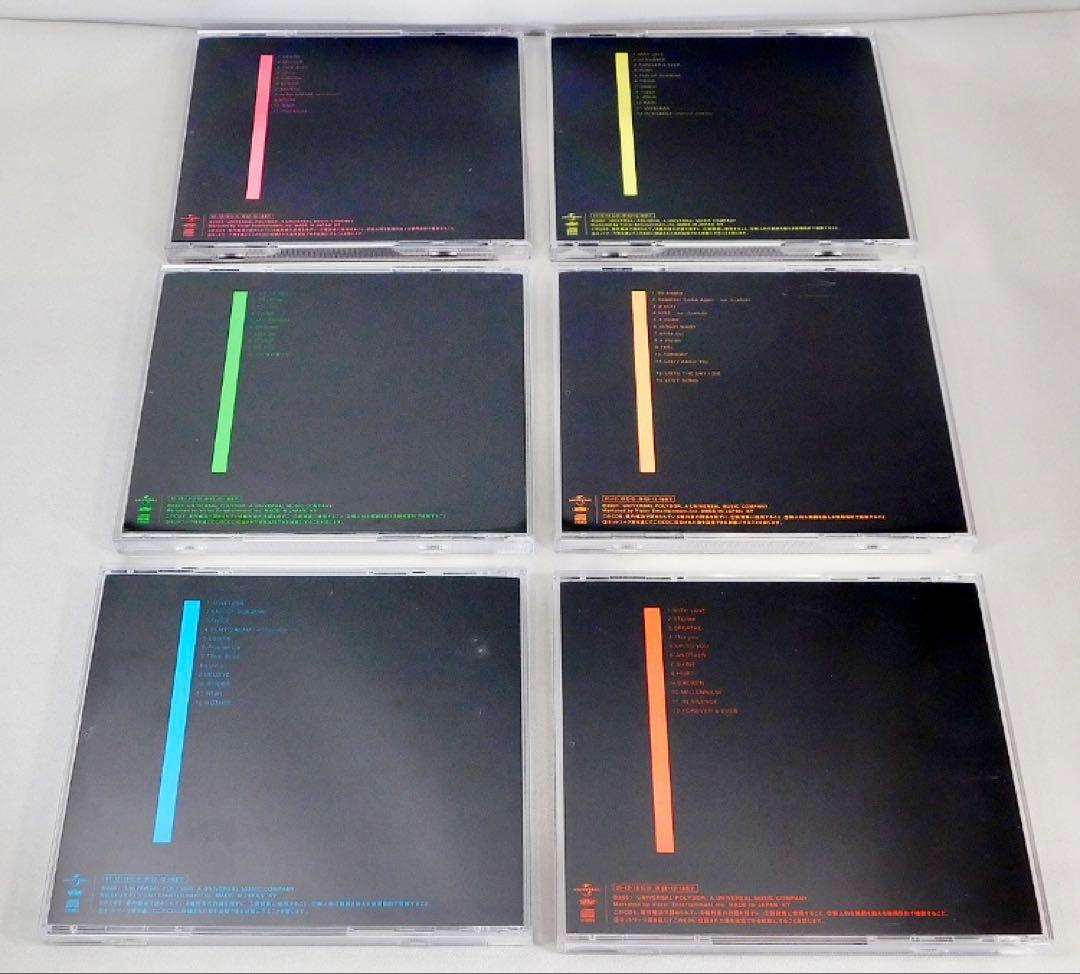 LUNA SEA PIANO GUITAR INSTRUMENTS 6枚セット