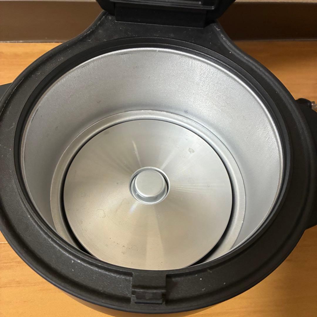 バルミューダ BALMUDA K03A-BK 炊飯器 黒 ブラック 3合