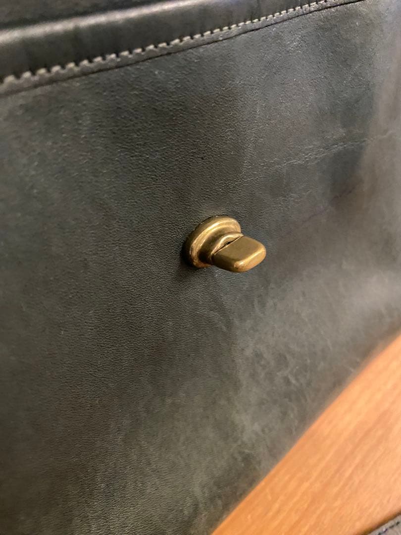 オールドコーチ Old COACH ダークグリーン ショルダー バッグ 80年代