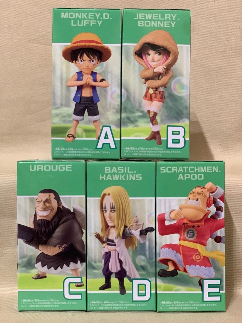 ワンピース ワーコレ 最悪の世代1 全5種 最悪の世代2 全5種 コンプリート