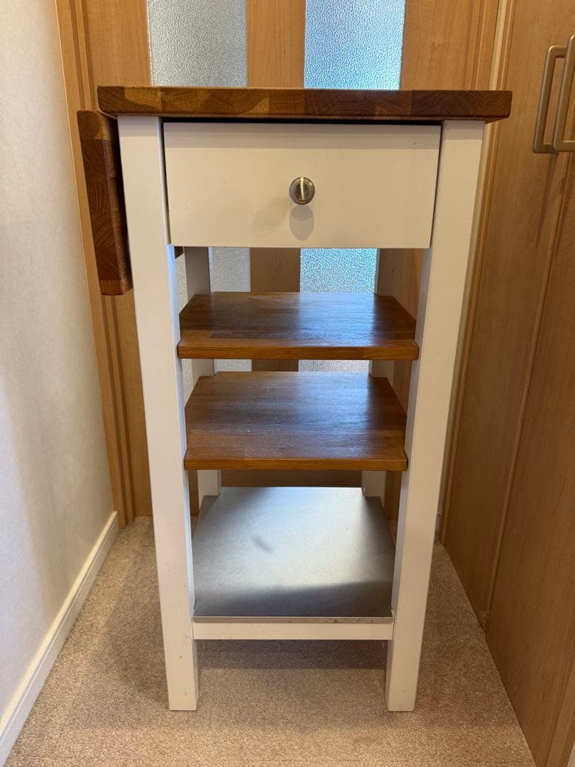 IKEA 【廃盤・美品】ステンストルプ　キッチンワゴン　文京区千石手渡し